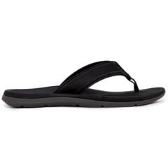 Perforated Flip-Flop,Black,large