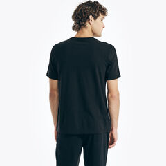 BRAND ICON LOGO GRAPHIC SLEEP T-SHIRT,True Black,large