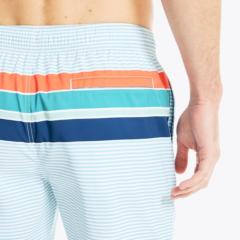 8" STRIPED SWIM,Bright White,large