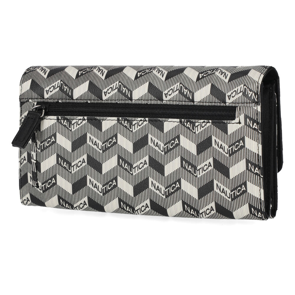MONEY MANAGER CONTINENTAL WALLET,Black,large