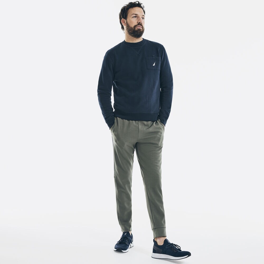 UTILITY POCKET SWEATSHIRT,Navy,large