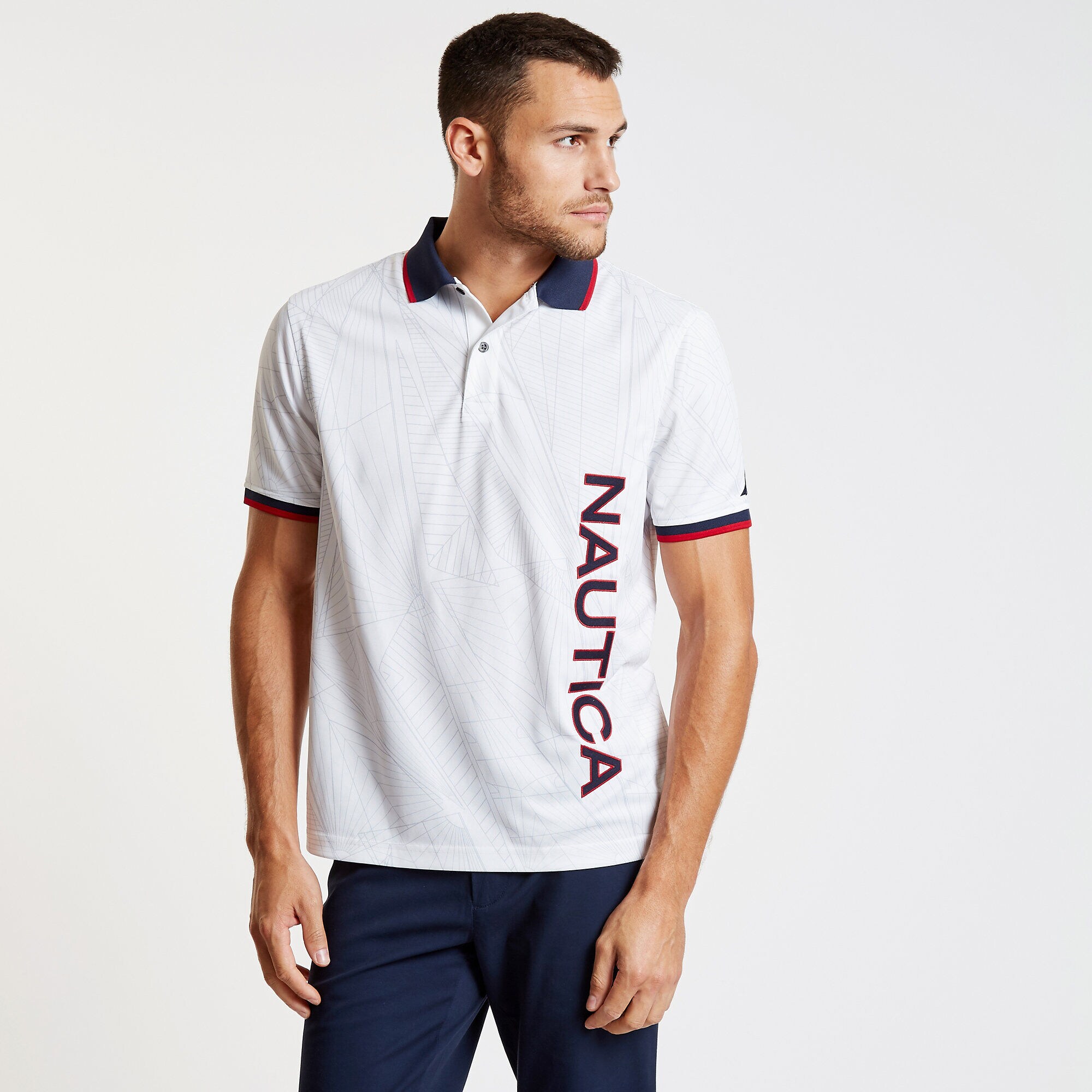 Sail Flag Classic Fit Tech Short Sleeve 