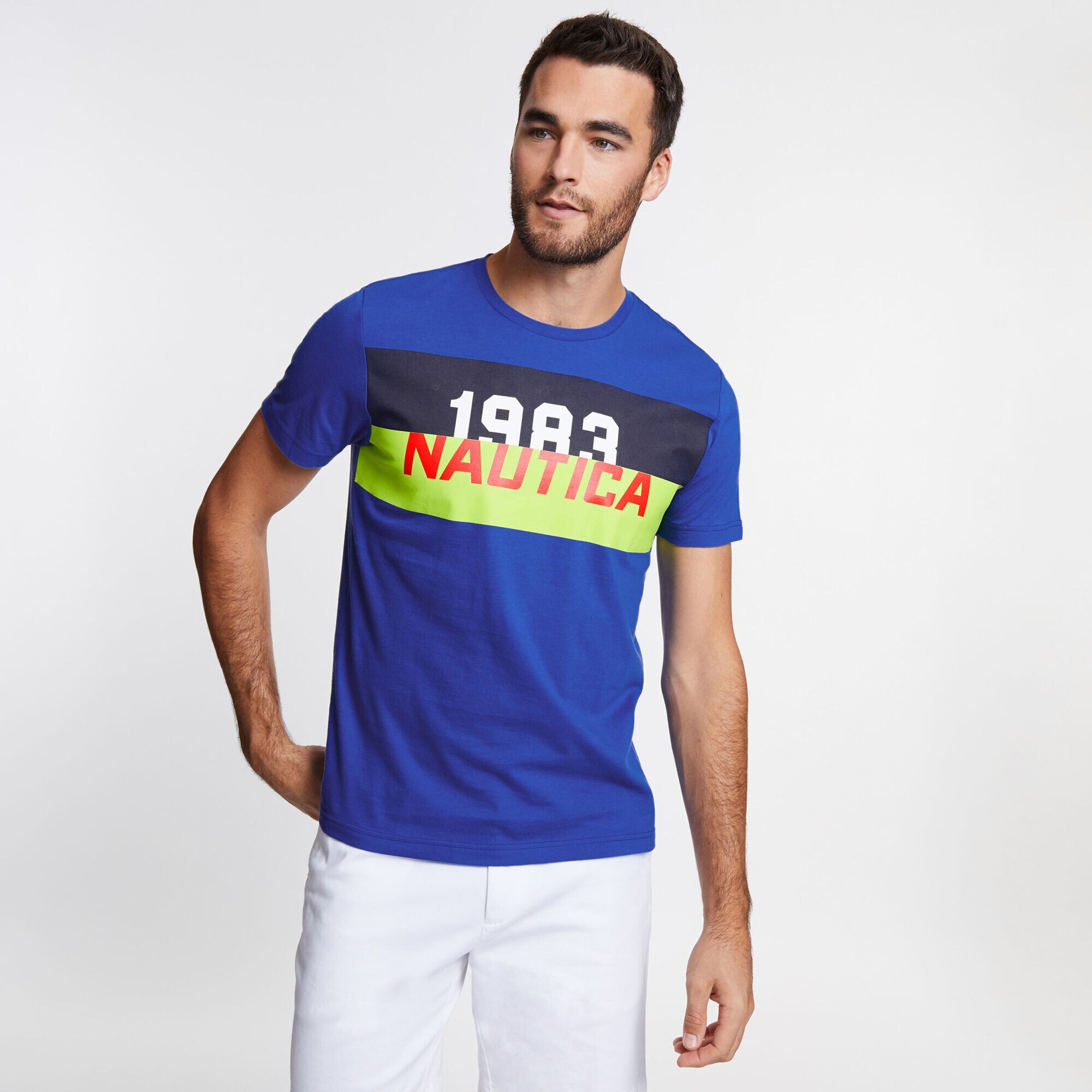 Big & Tall Heritage Short Sleeve T-Shirt,Lapis,large