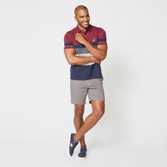 8.5" STRETCH-TWILL SHORT,Pewter Grey,large