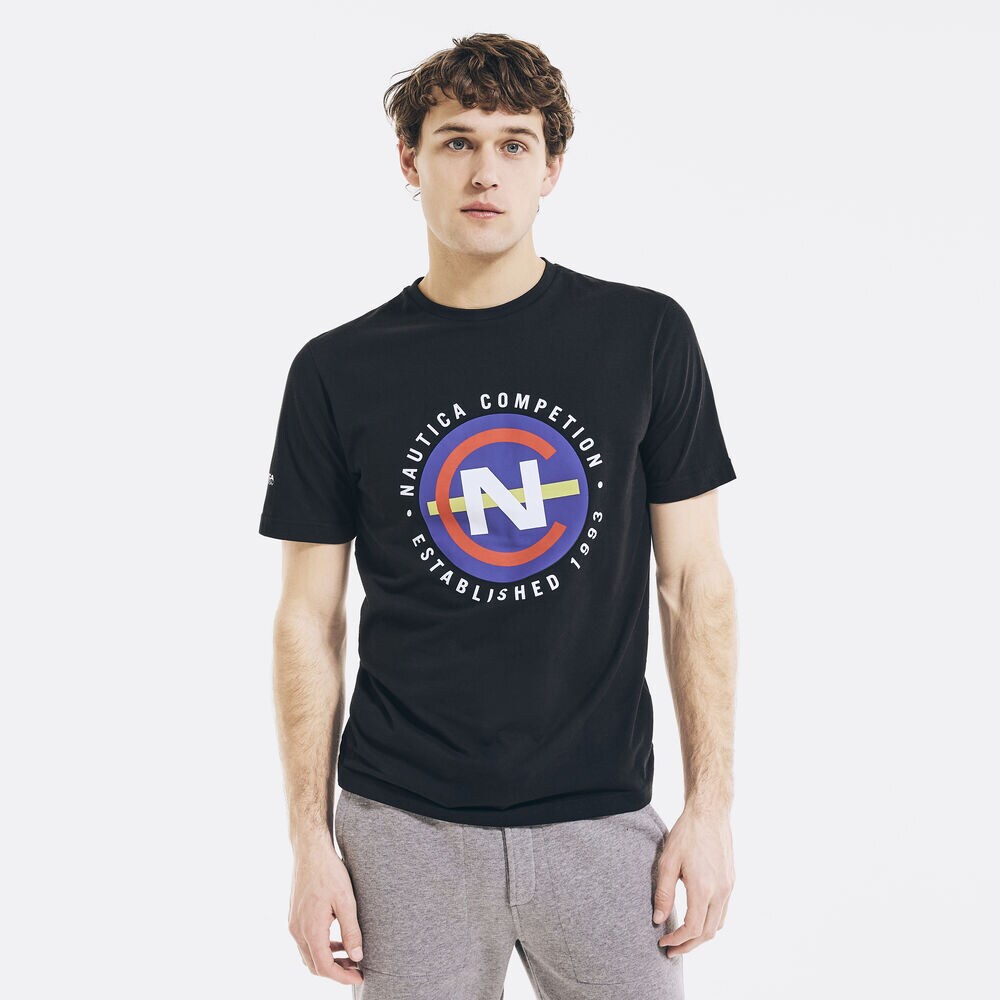 COMPETITION GRAPHIC T-SHIRT,True Black,large