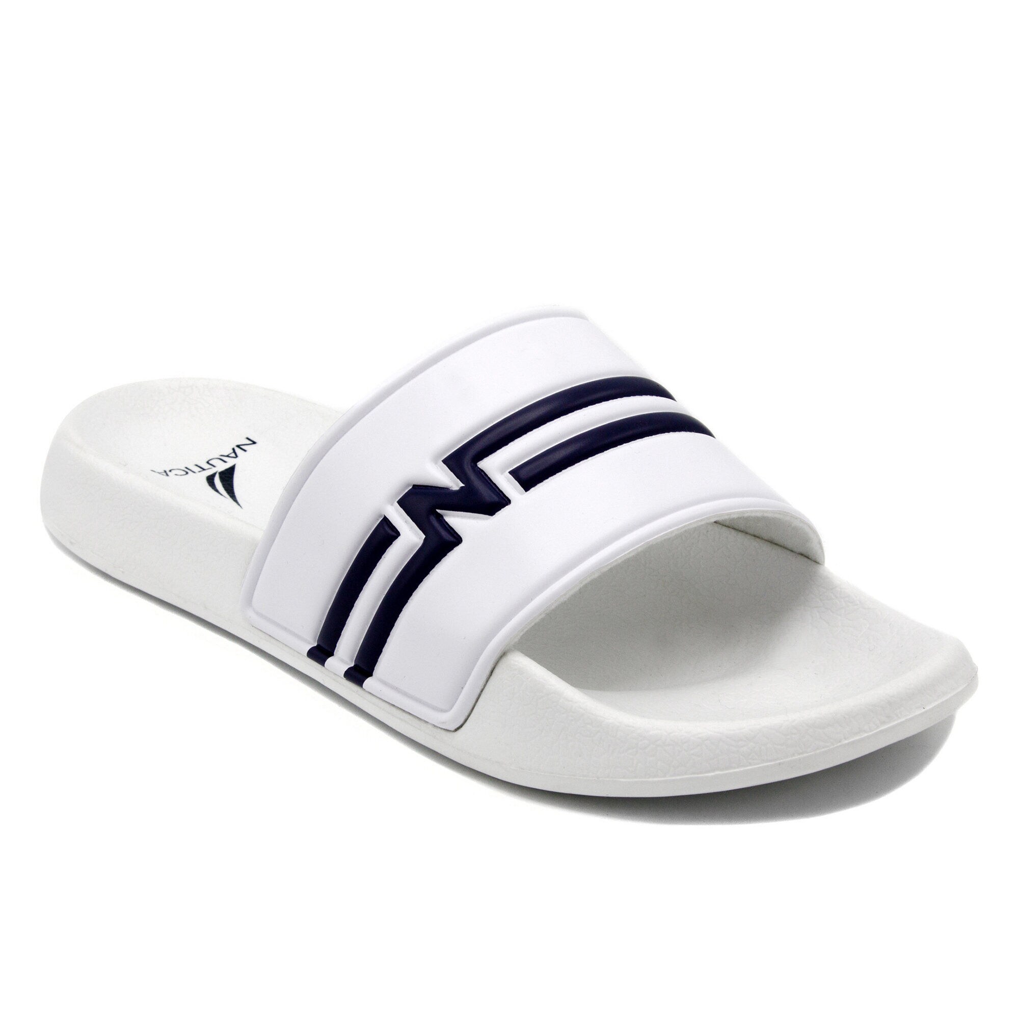 Kingston Slides - White,Antique White Wash,large