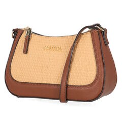 Straw Crossbody Bag,Snow,large