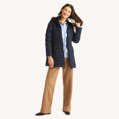 Puffer Jacket,J Navy,large