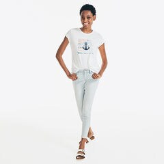 WATERCOLOR PAINTING GRAPHIC T-SHIRT,Bright White,large