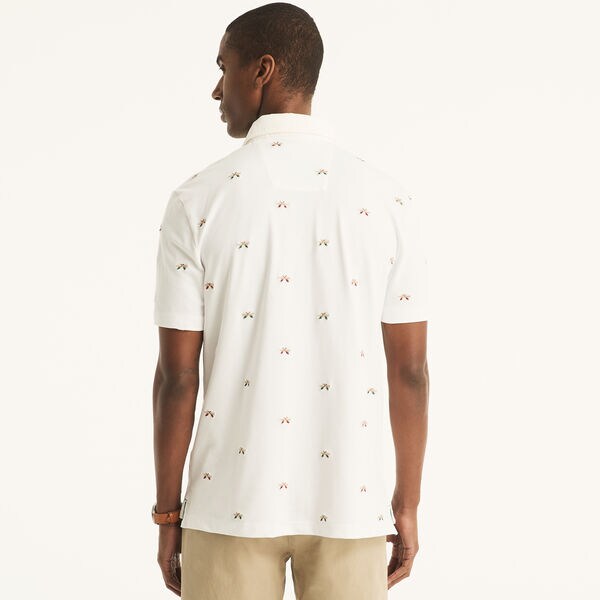Classic Fit Embroidered Polo
