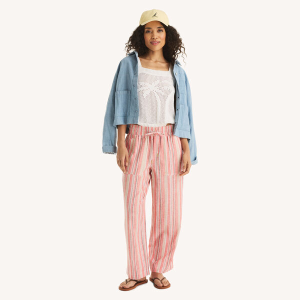 Striped Linen Pant