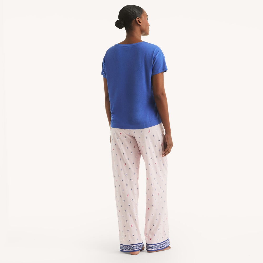 Printed Pajama Pant Set,Rescue Red,large