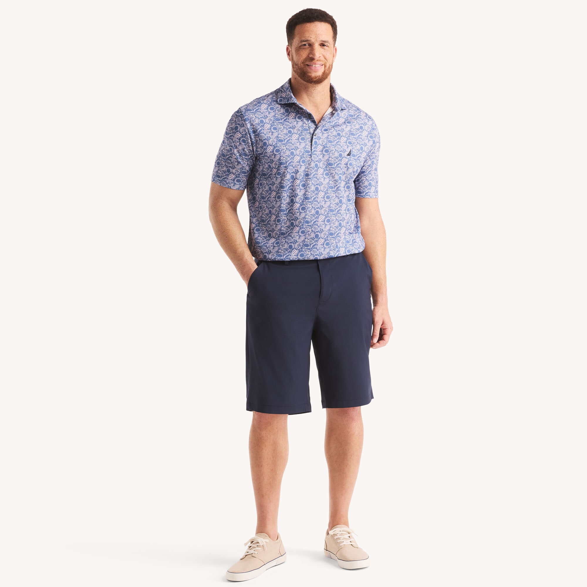 Big & Tall Performance Short,Stellar Blue Heather,large