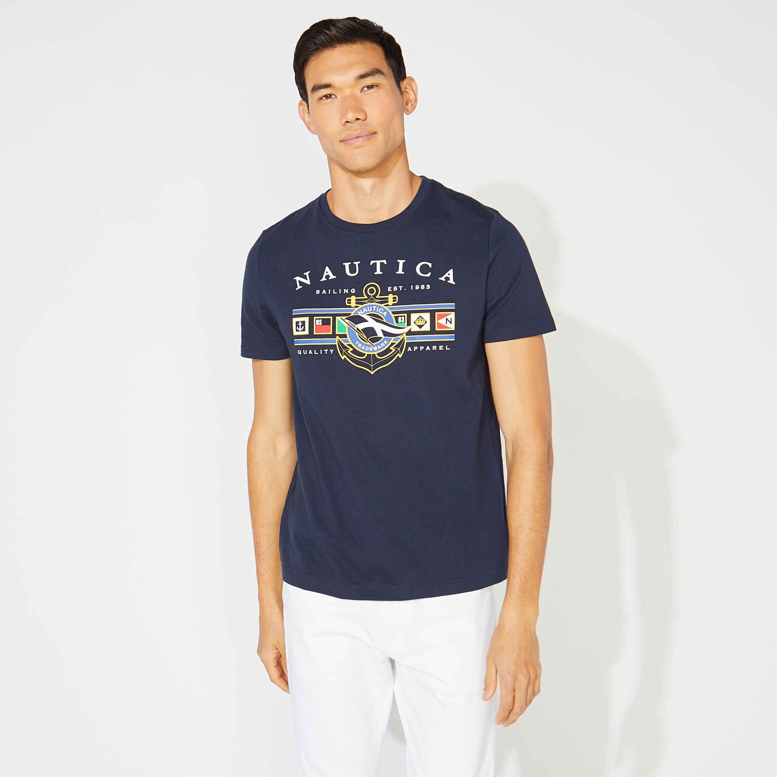 BIG \u0026 TALL FLAG GRAPHIC TEE | Nautica