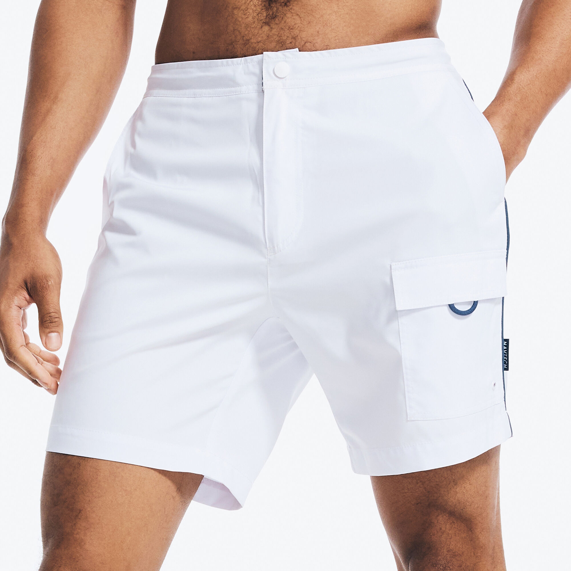 NAVTECH 6" CARGO SWIM,Bright White,large