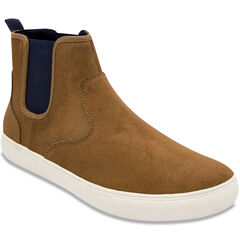 Cutwater Slip-On High-Top Sneakers,Dark Brown Heather,large
