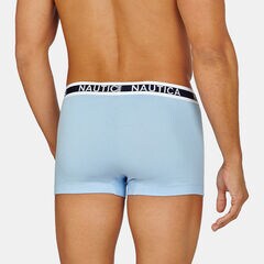 COTTON-STRETCH BOXER BRIEFS, 3-PACK,Varsity Blue Wash,large
