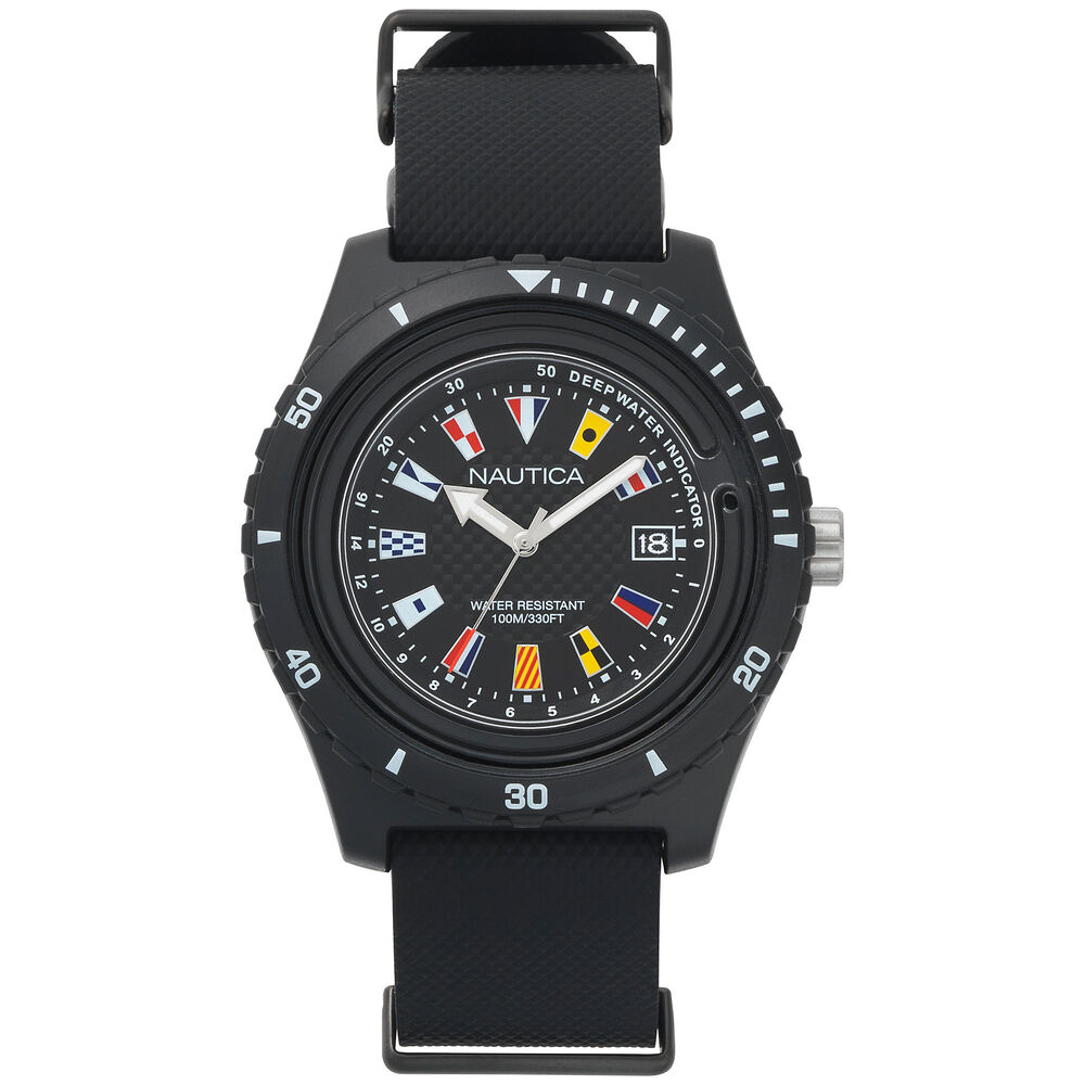 Surfside 3-Hand Watch - Black,Multi,large
