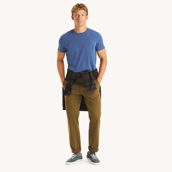 Heather Crewneck Deck T-Shirt