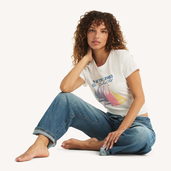 Sailboats Graphic T-Shirt