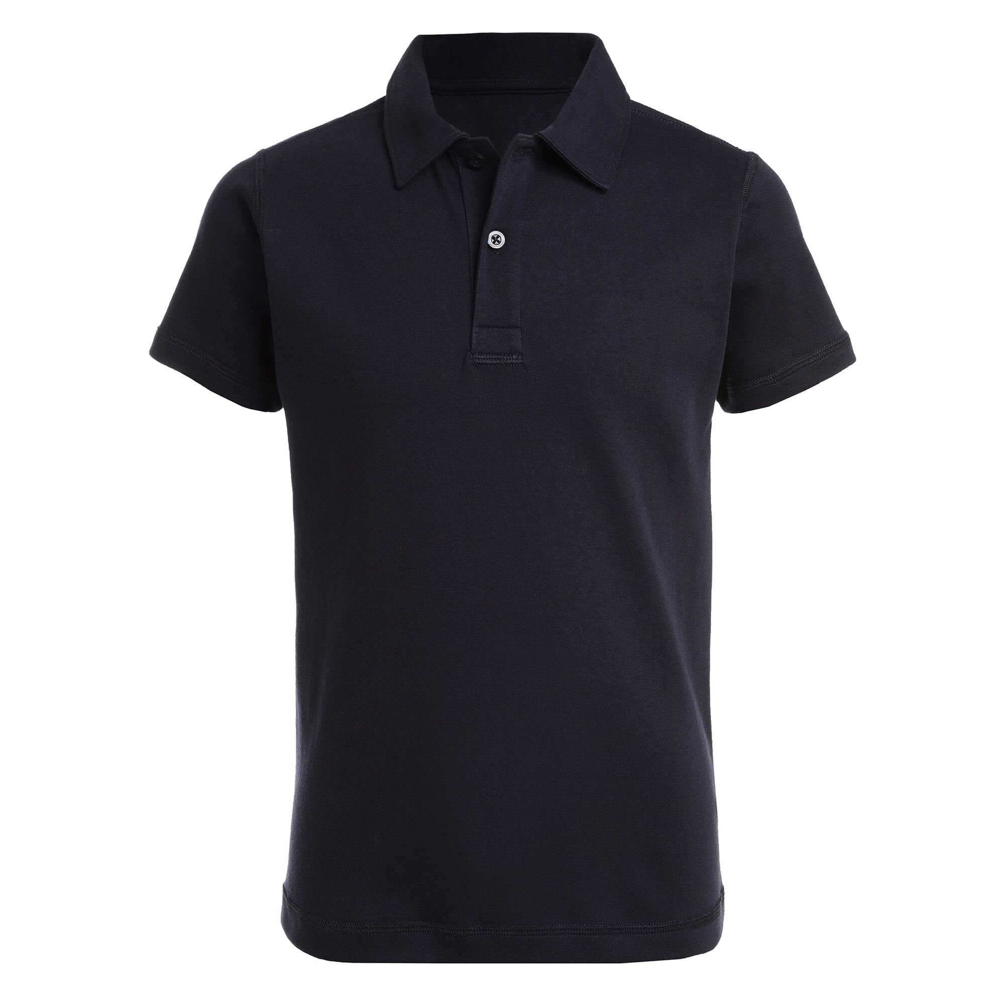 LITTLE BOYS' SUPER SOFT COTTON POLO (4-7),Workshirt Blue,large