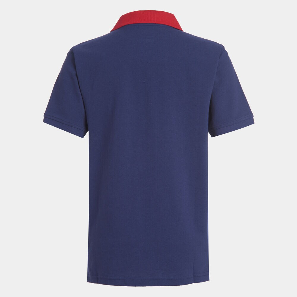 BOYS' TODD PIECED STRIPE POLO (8-20),J Navy,large