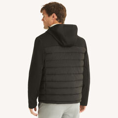Mixed Media Jacket,True Black,large