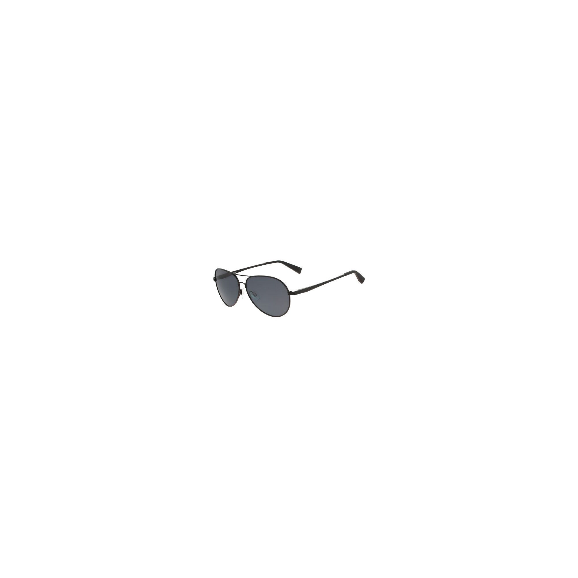 Classic Matte Aviator Sunglasses,Black,large