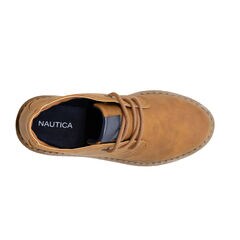 BOY'S NUBUCK CHUKKA BOOT,Dark Brown Heather,large