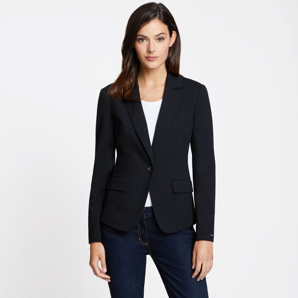 Ponte Blazer,True Black,large