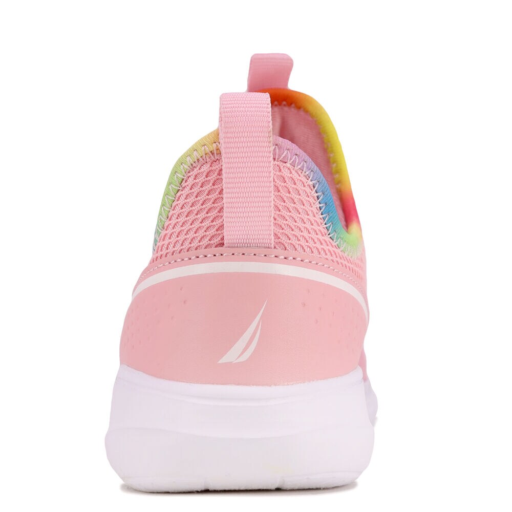 GIRLS' LOGO-STRAP SNEAKER,Reckoning Red,large
