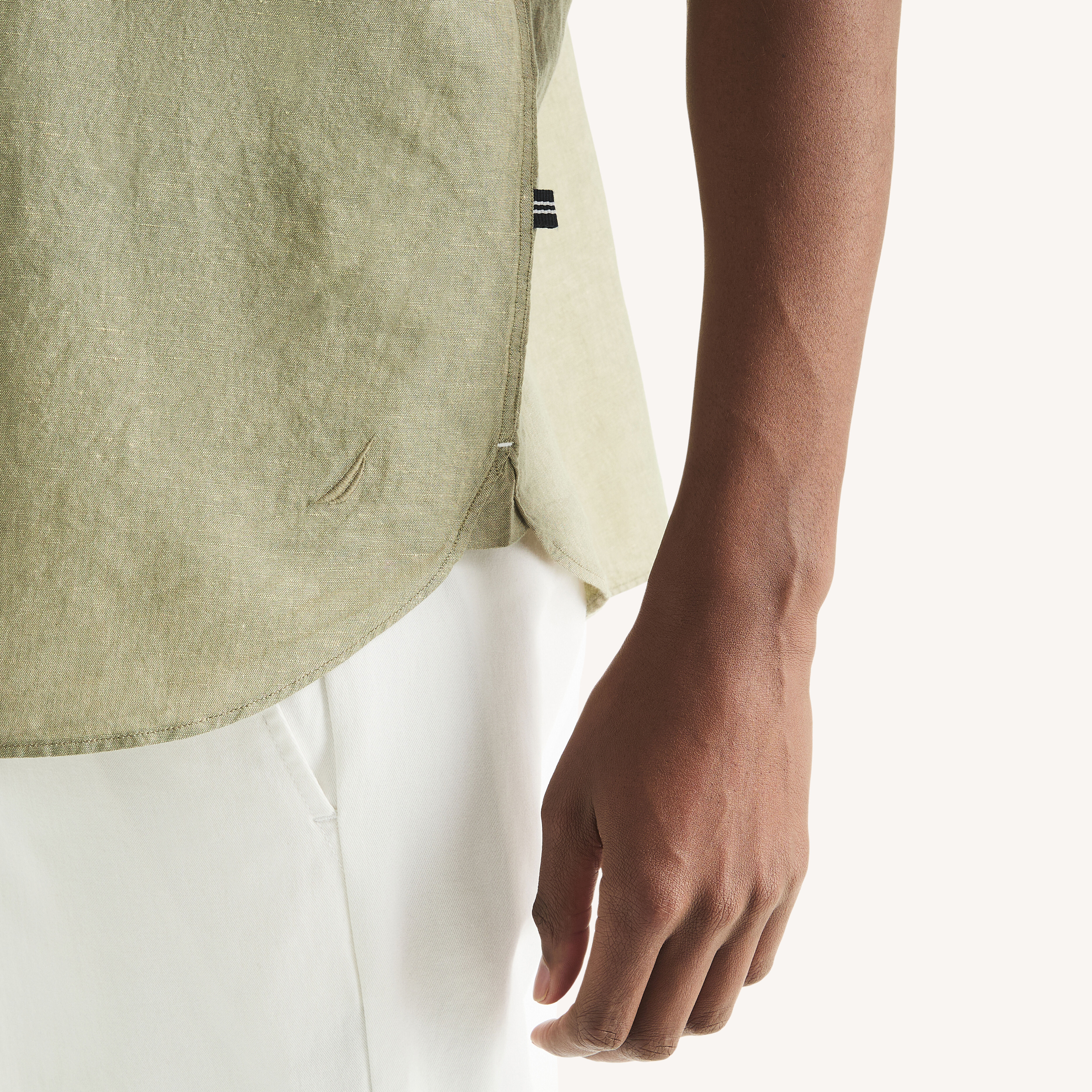 Linen Short-Sleeve Shirt | Nautica