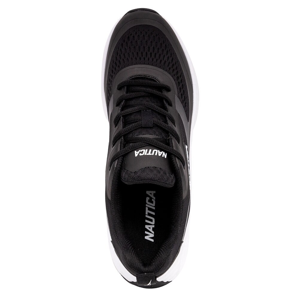 Logo Mesh Sneaker,Black,large