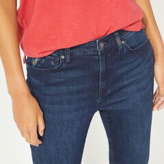 NAUTICA JEANS CO. HIGH-RISE SKINNY DENIM,Workshirt Blue,large