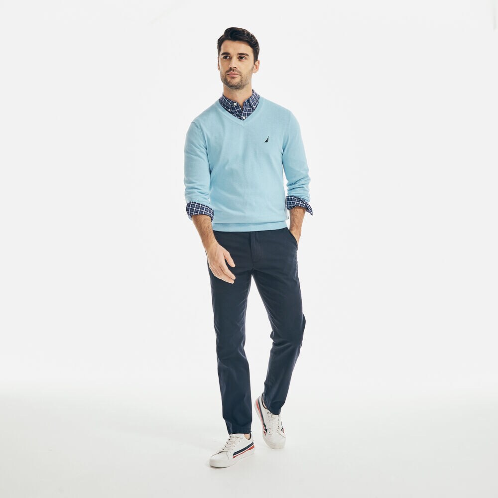 CLASSIC FIT PERFORMANCE PANT,Navy,large