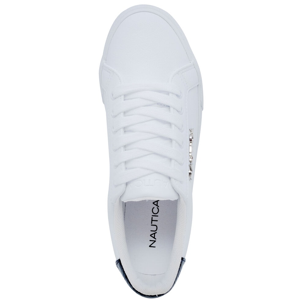 Lace-Up Sneaker,Sail White,large