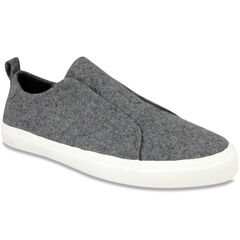 Daly Slip-On Sneakers - Black Wool,Black,large