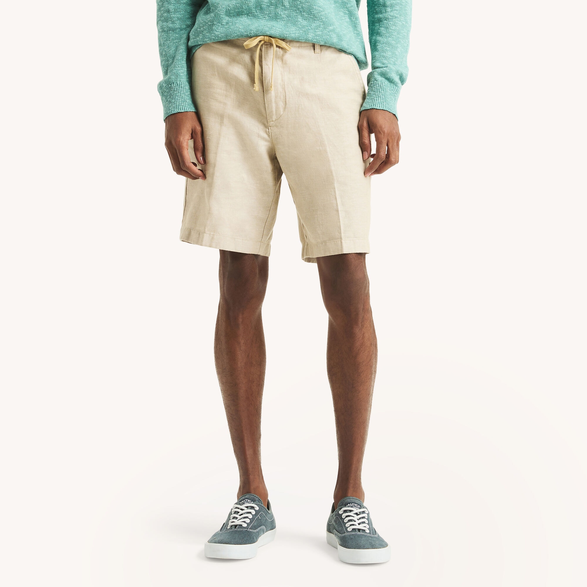 8.5" Linen Short,Woodsage,large