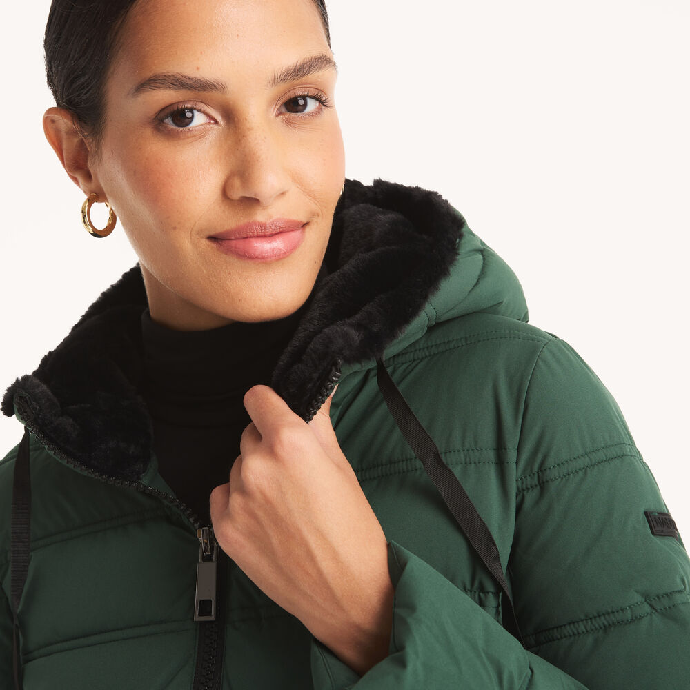 Puffer Jacket,Evergreen,large
