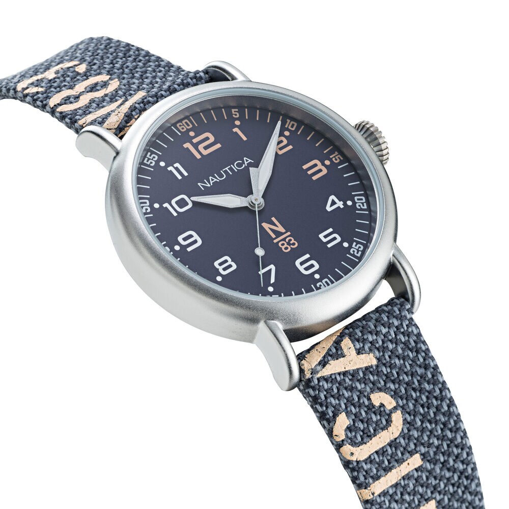 N83 LOVES THE OCEAN LOGO-EMBELLISHED SUSTAINABLE WATCH,Multi,large