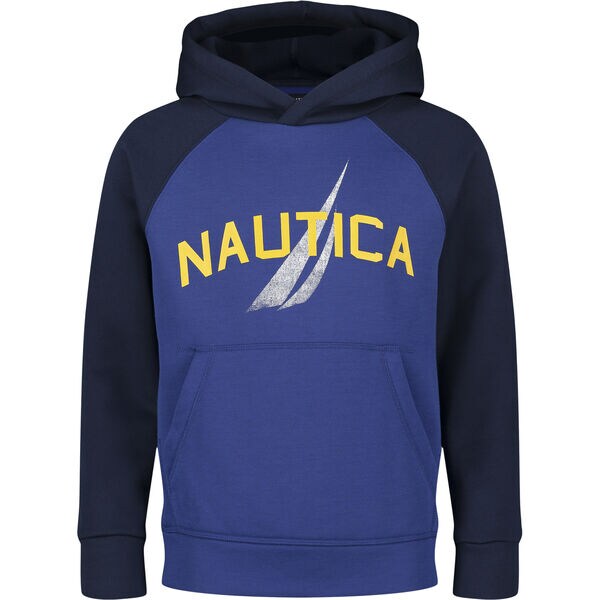 Nautica BOYS' LOGO GRAPHIC PULLOVER HOODIE (8-20). 1 Nautica BOYS' LOGO GRAPHIC PULLOVER HOODIE (8-20). 1