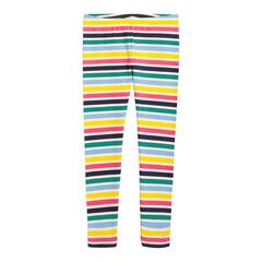 GIRLS' ROADMAP STRIPED LEGGING (7-16),White Cap,large