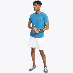 SUSTAINABLY CRAFTED SAILING DIVISION GRAPHIC T-SHIRT,True Navy,large