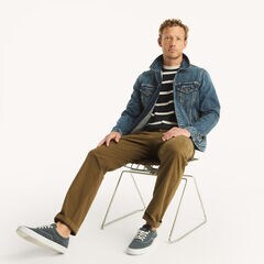 Denim Jacket,Bone,large