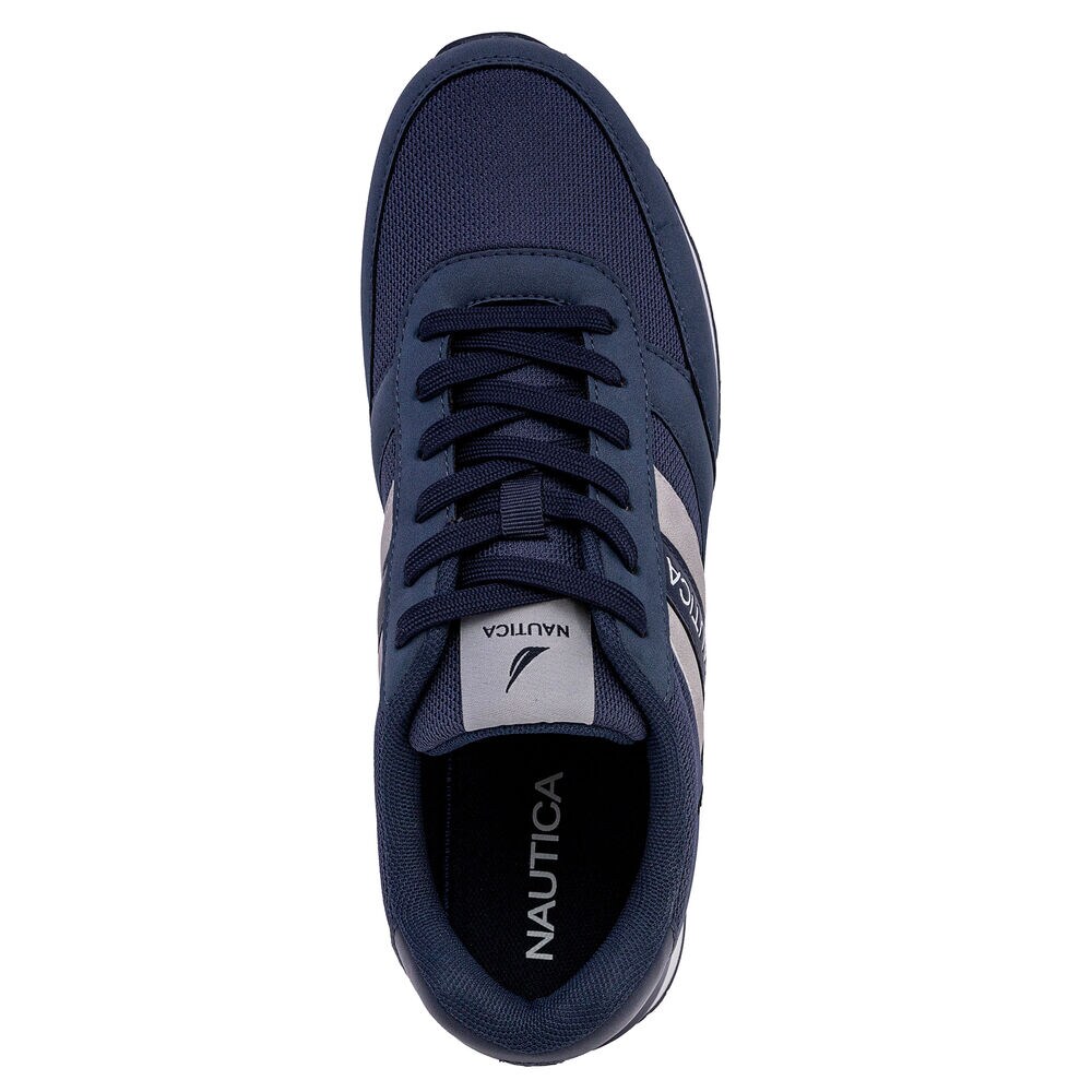 Logo Lace-Up Sneaker,Ice Blue,large