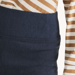 Cropped Wide Leg Pant,Blue Stern,large