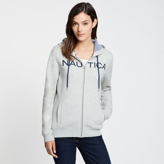 Download 32+ Womens Full-Zip Hoodie Back View Of Hooded Sweatshirt ...