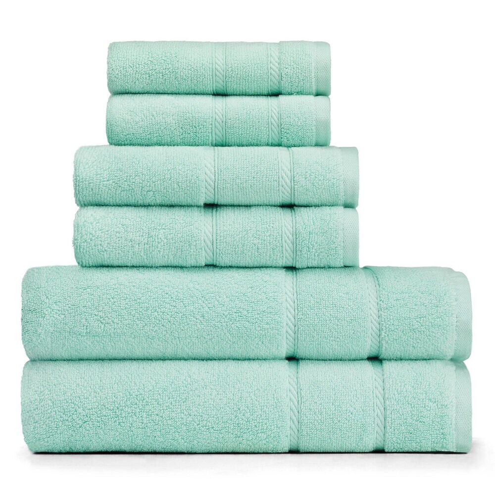 Belle Haven Towel Set,Sapphire/Pitch Yellow,large