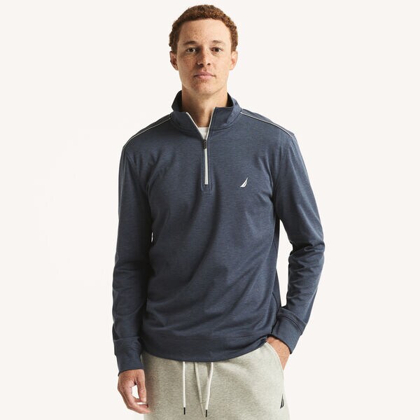 Quarter-Zip Pullover Sweatshirt