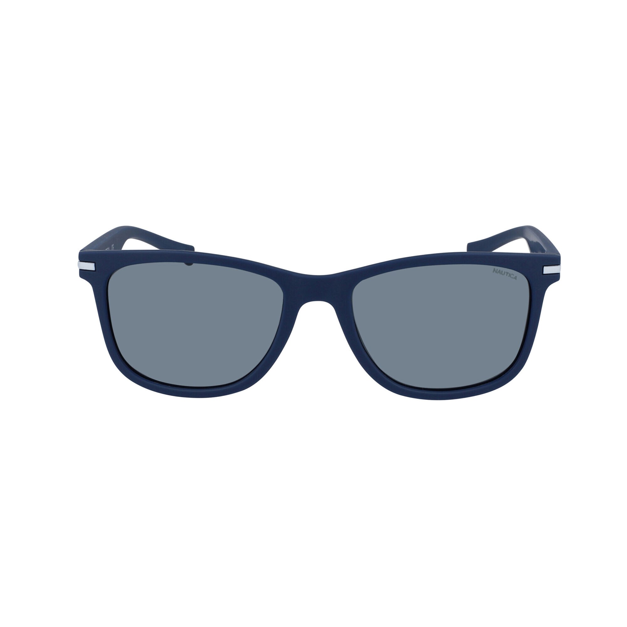 RECTANGLE TWO-TONE SUNGLASSES,Angel Blue,large